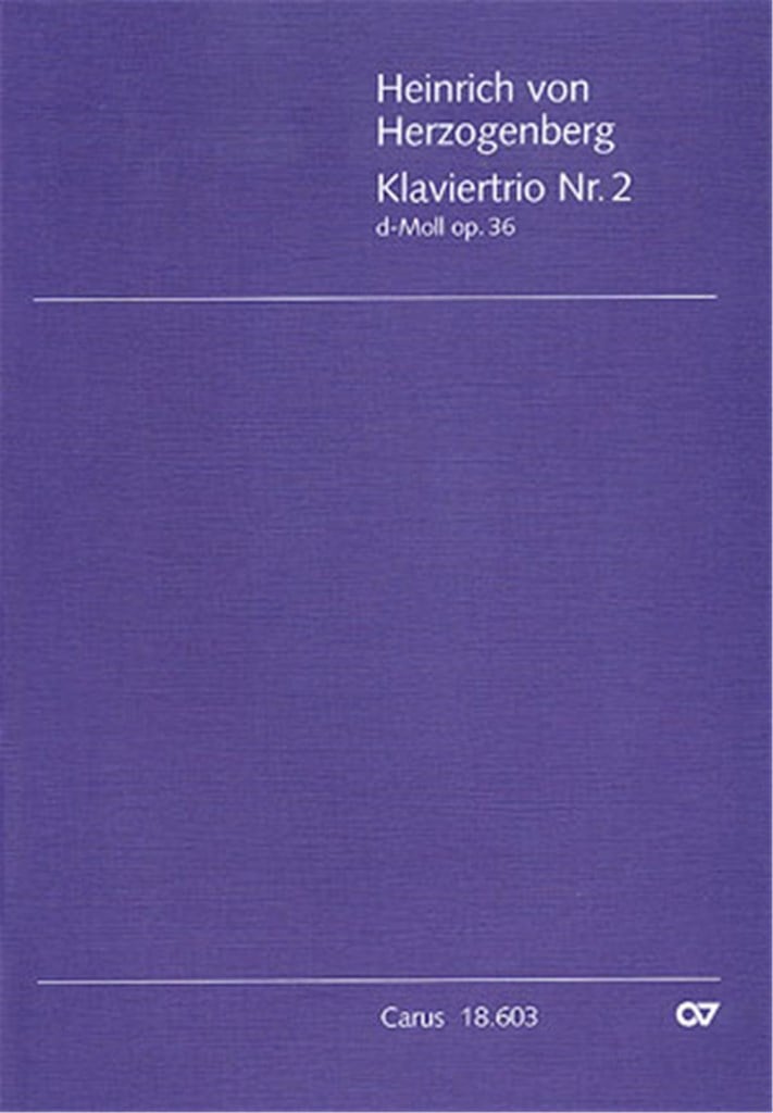 Klaviertrio Nr. 2 in d
